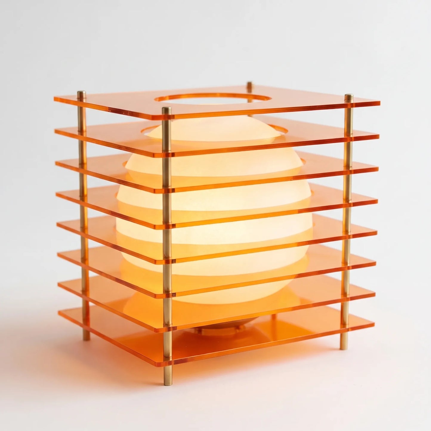 Cubisys - Geometric Layered Table Lamp