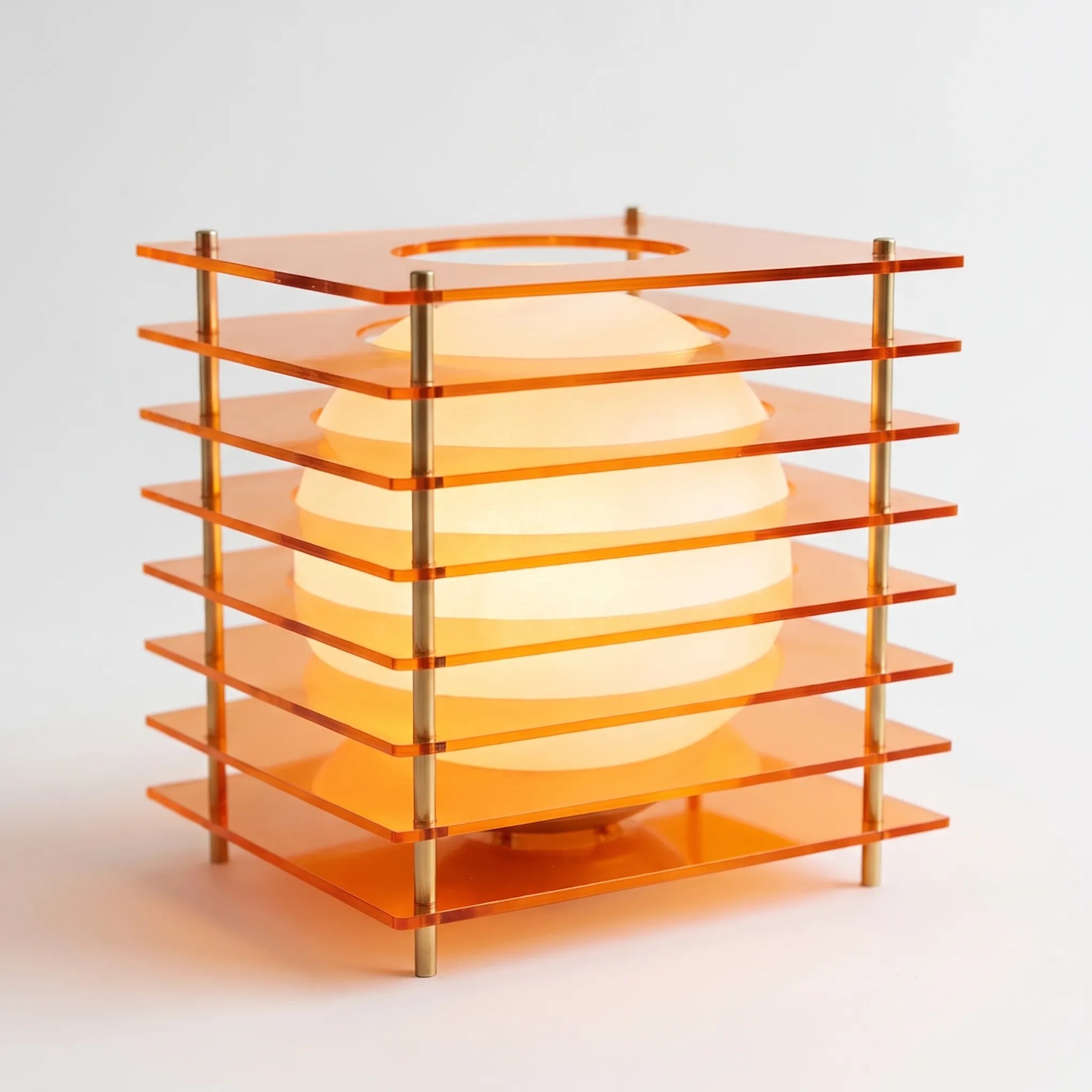 Cubisys - Geometric Layered Table Lamp