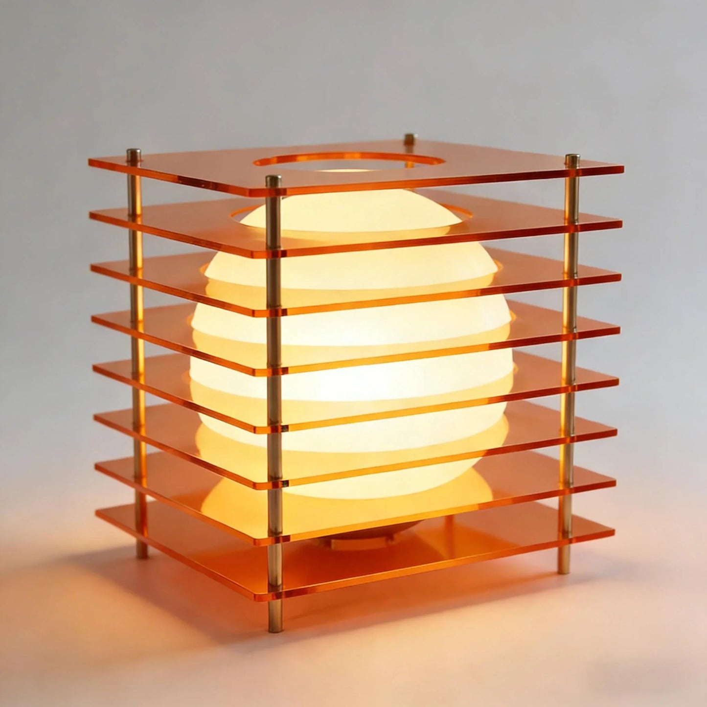 Cubisys - Geometric Layered Table Lamp