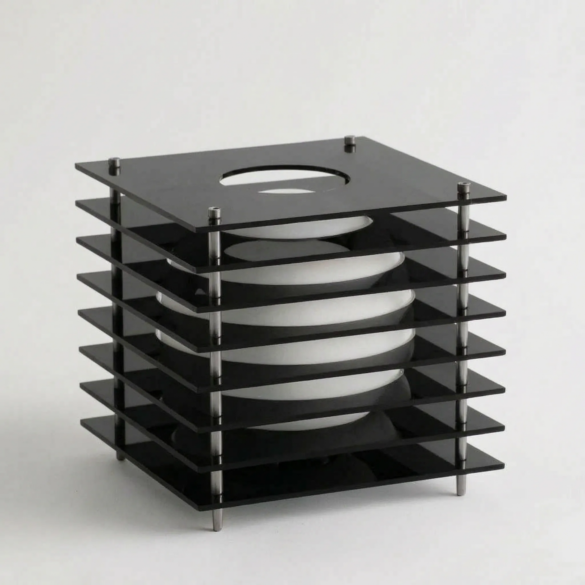 Cubisys - Geometric Layered Table Lamp