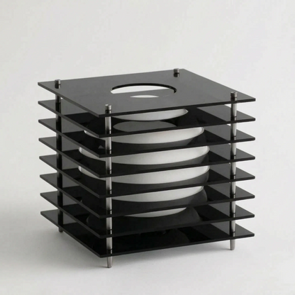 Cubisys - Geometric Layered Table Lamp