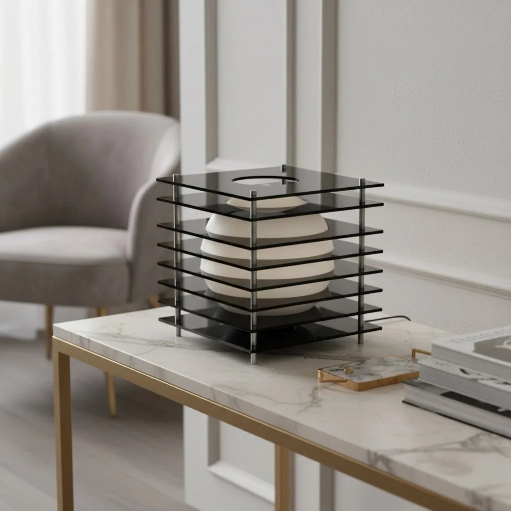 Cubisys - Geometric Layered Table Lamp