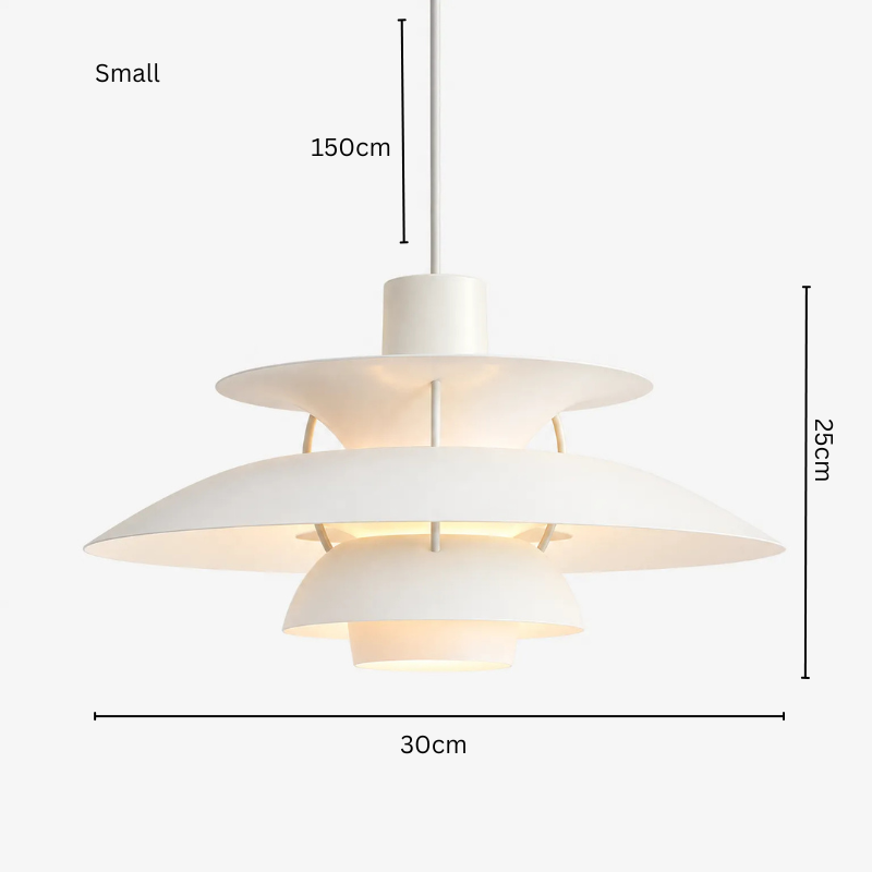 Danelux - Tiered Scandinavian Ceiling Pendant Light19