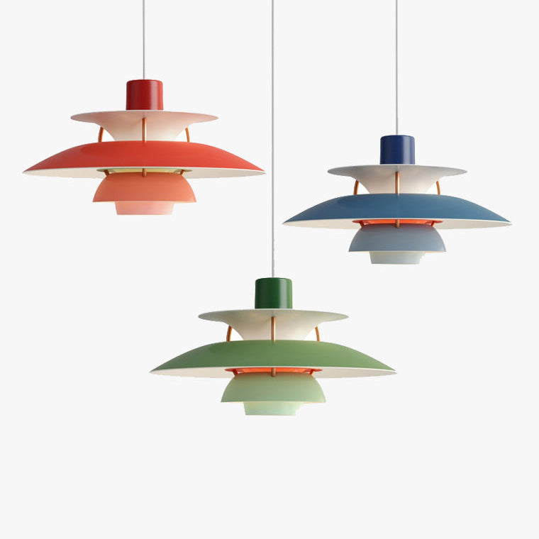Danelux - Tiered Scandinavian Ceiling Pendant Light