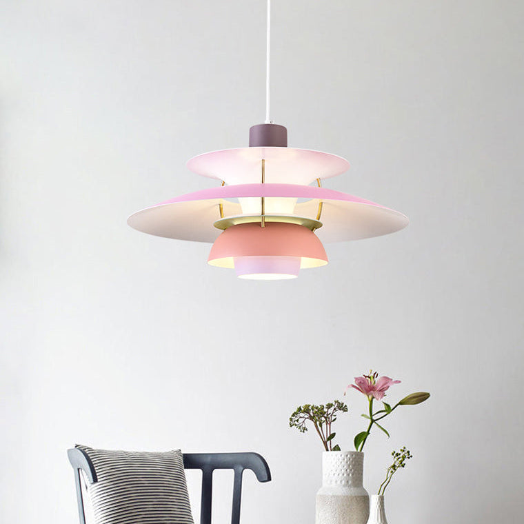 Danelux - Tiered Scandinavian Ceiling Pendant Light