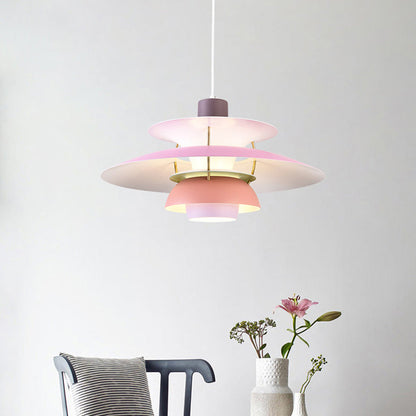Danelux - Tiered Scandinavian Ceiling Pendant Light
