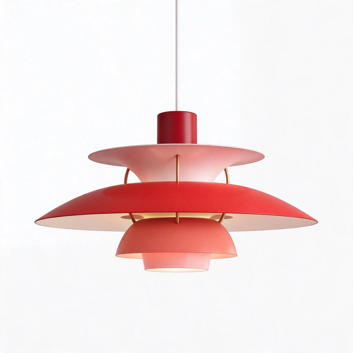 Danelux - Tiered Scandinavian Ceiling Pendant Light