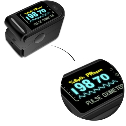 OxiZen | Zuverlässiges Finger-Oximeter für den Alltag