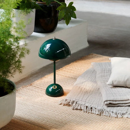 NordicGlow | Wireless & Dimmable Scandinavian LED Mushroom Lamp