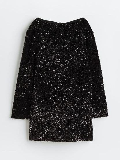 Amélie | Women's Dress – Elegant Back-Bow Design-4
