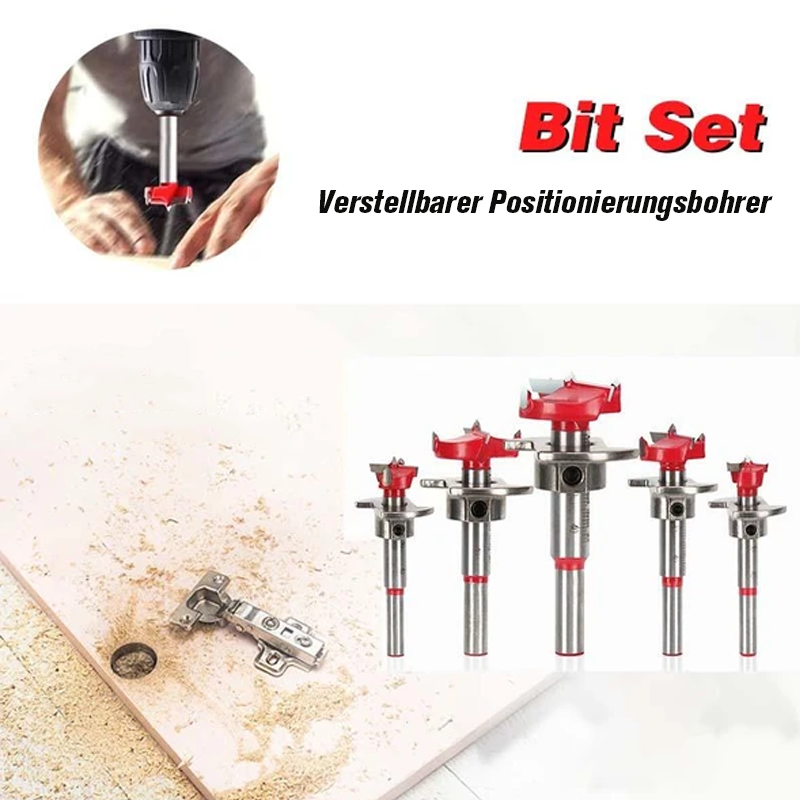 DrillPro | Precision Drill Bit Set for Woodworking2