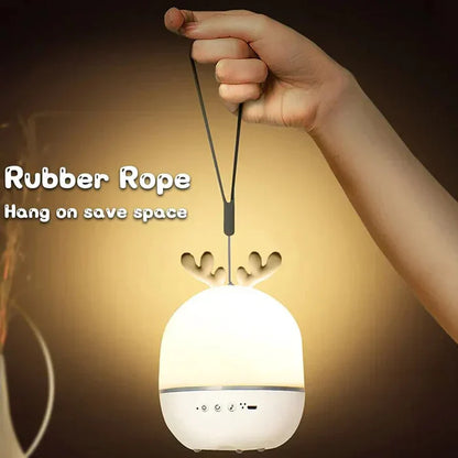 AntlerGlow | Soothing Night Lamp & Music Projector