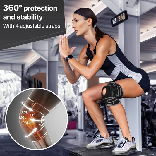 PowerKnee | Sports Knee Brace – Anti-Slip & Spring Support