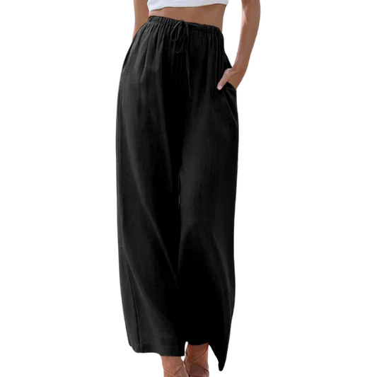 Bellezza | Women's Wide Leg Pants – Effortless Chic for Modern Style-1