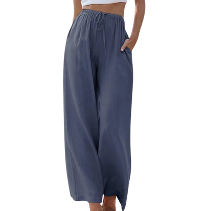 Bellezza | Women's Wide Leg Pants – Effortless Chic for Modern Style-3