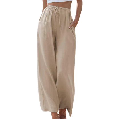 Bellezza | Women's Wide Leg Pants – Effortless Chic for Modern Style-5