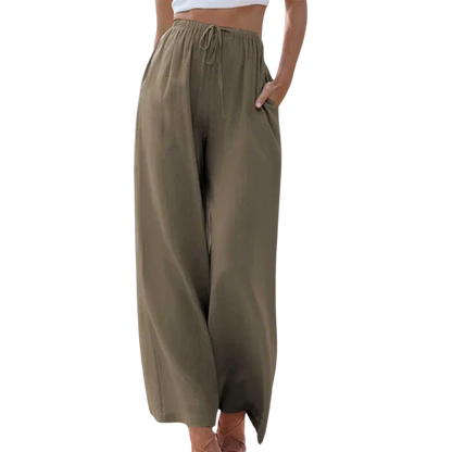 Bellezza | Women's Wide Leg Pants – Effortless Chic for Modern Style-6