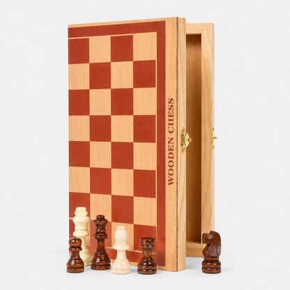 EliteSquare | Luxury Chess Set – Durable Wooden Board & Detailed Pieces4