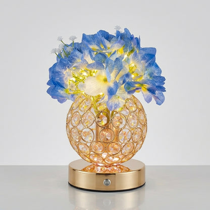 Floraura - Floral Design Rechargeable Table Lamp2