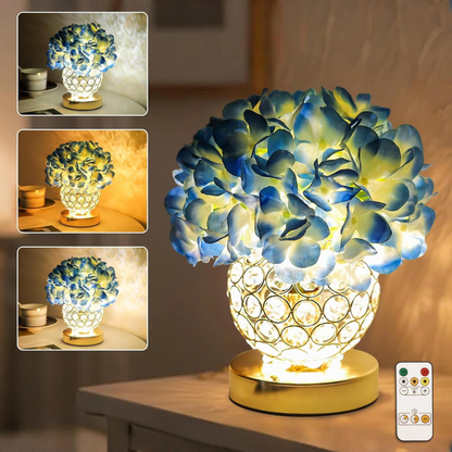 Floraura - Floral Design Rechargeable Table Lamp