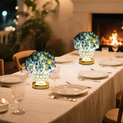Floraura - Floral Design Rechargeable Table Lamp