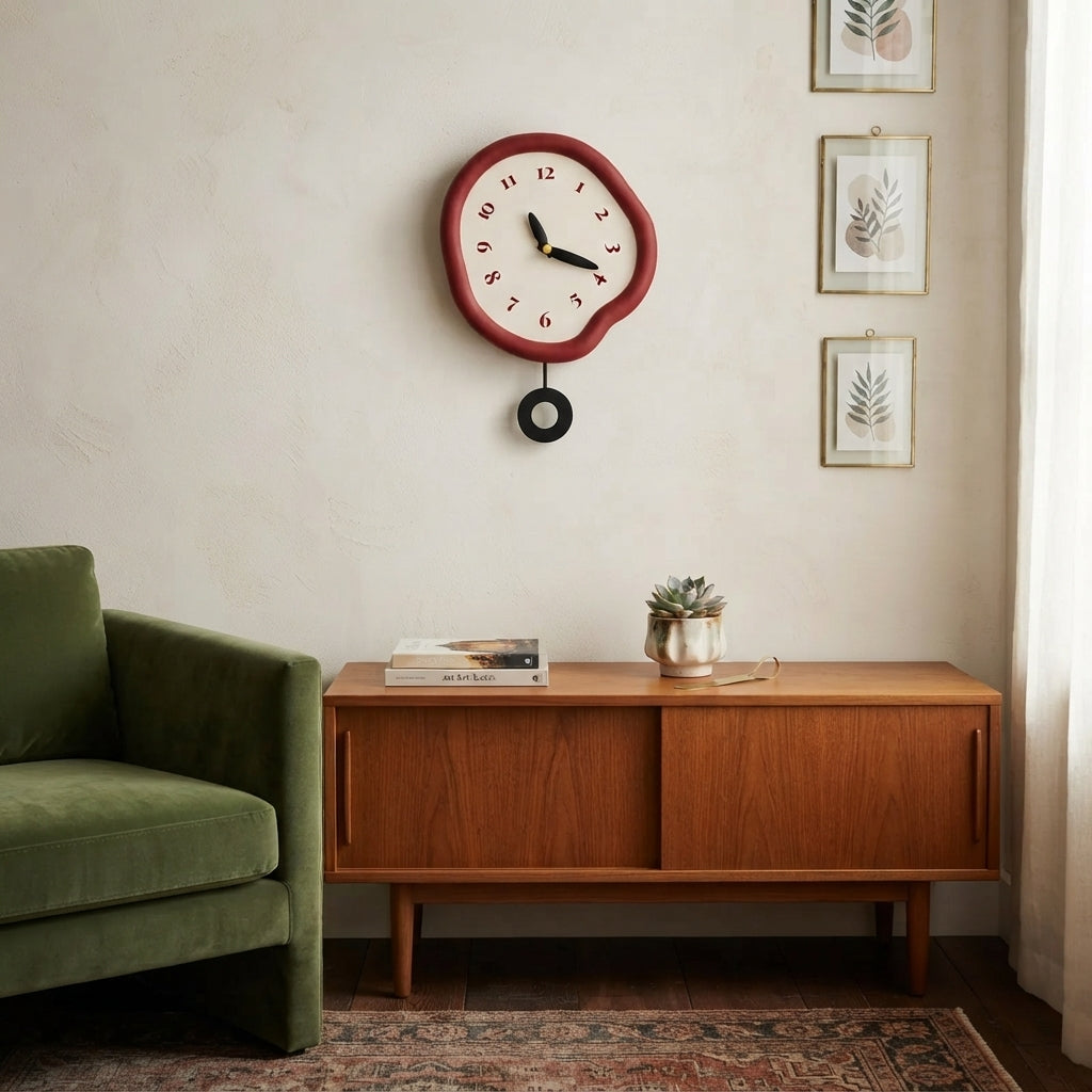 Fluxis - Funky Asymmetrical Melting Wall Clock7