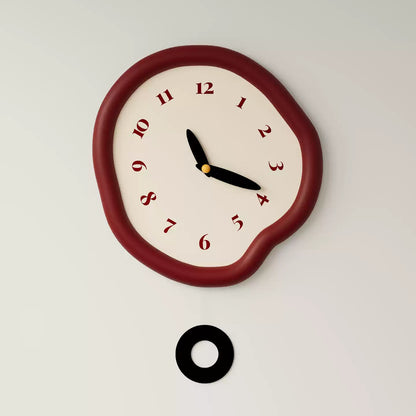 Fluxis - Funky Asymmetrical Melting Wall Clock