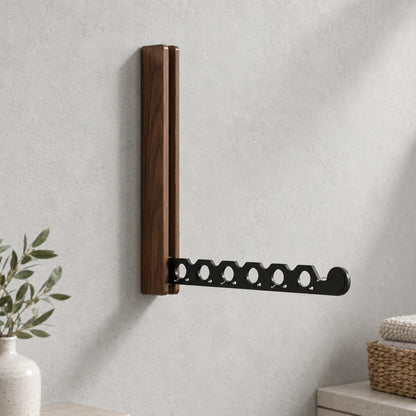 Foldwood - Wooden Coat Rack Wall Mounted