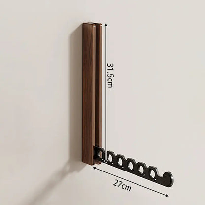 Foldwood - Wooden Coat Rack Wall Mounted