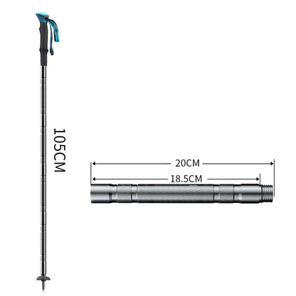 TrekSurvive | Modular Walking Stick with Integrated Multitool