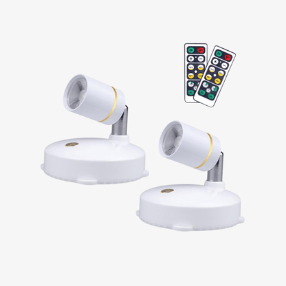 LundLight | Elegant LED Projector with Remote Control