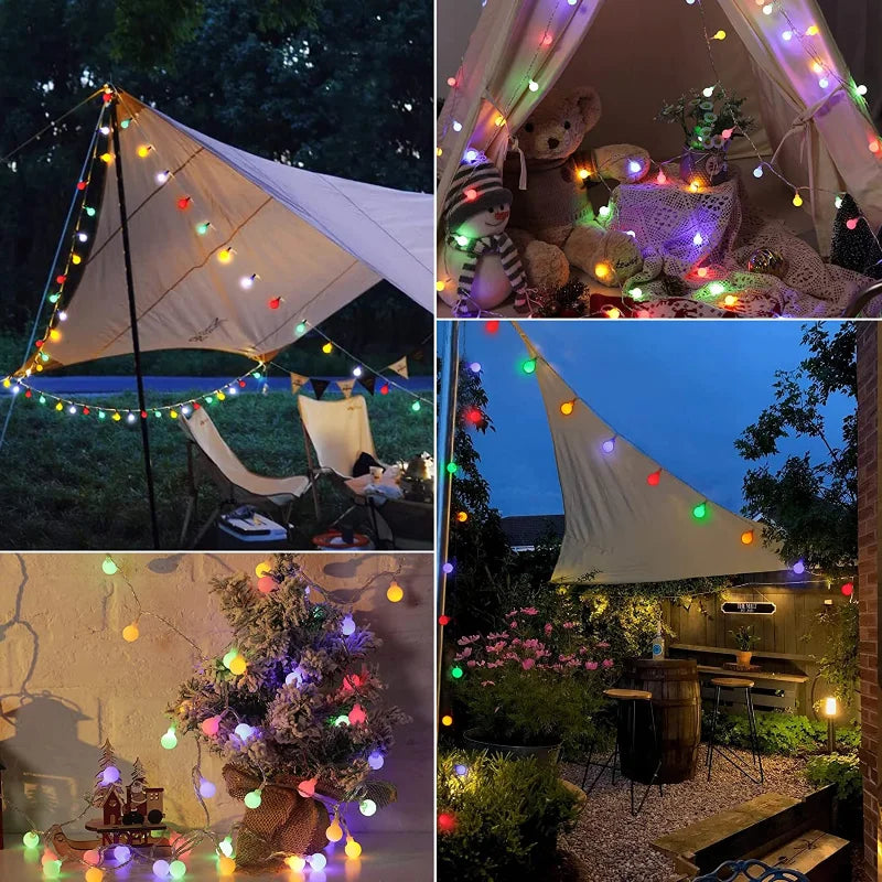 SunTwinkle | Solar-Powered Outdoor Fairy Lights