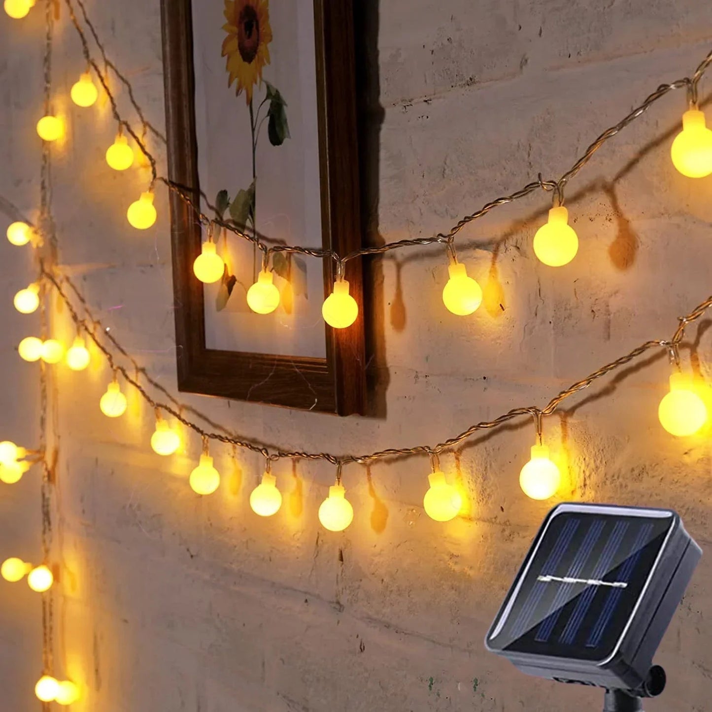 SunTwinkle | Solar-Powered Outdoor Fairy Lights
