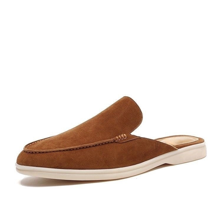 Galaris - Minimalist Backless Mule Loafers