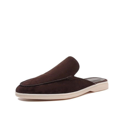 Galaris - Minimalist Backless Mule Loafers