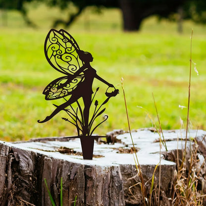 PixieHollow | Artistic & Sturdy Metal Outdoor Decoration