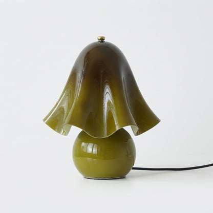 Radiance - Mushroom-Shaped Glass Table Lamp