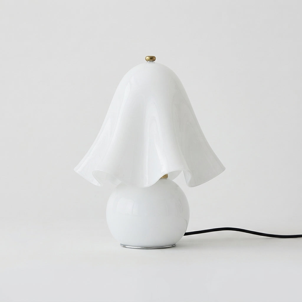 Radiance - Mushroom-Shaped Glass Table Lamp