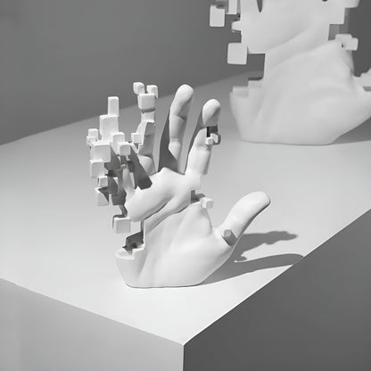 GeoGlitch | Modern Glitch Art Sculpture4