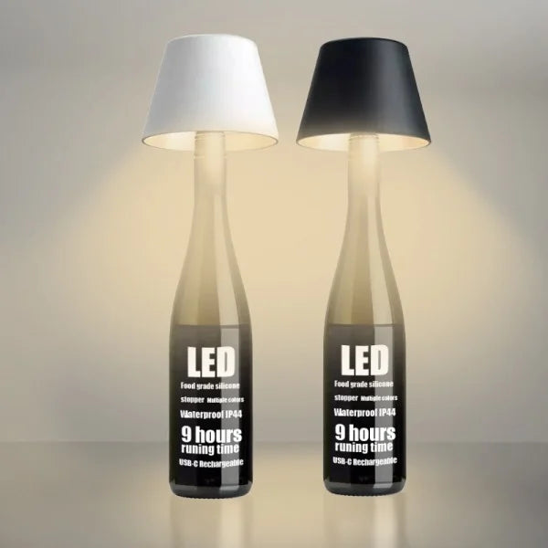 GlamLamp | Elegant LED Bottle Lamp1