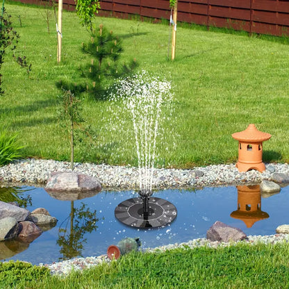 GlideSplash | Modern & Luxurious Solar-Powered Floating Fountain2