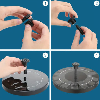GlideSplash | Modern & Luxurious Solar-Powered Floating Fountain5