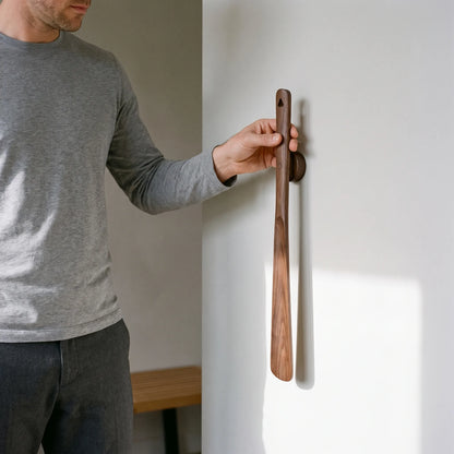Glidora - Extra-Long Magnetic Wall-Mounted Shoehorn