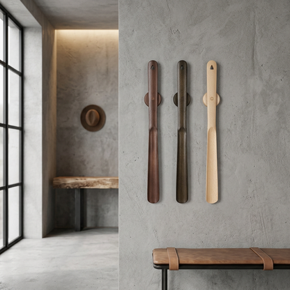 Glidora - Extra-Long Magnetic Wall-Mounted Shoehorn