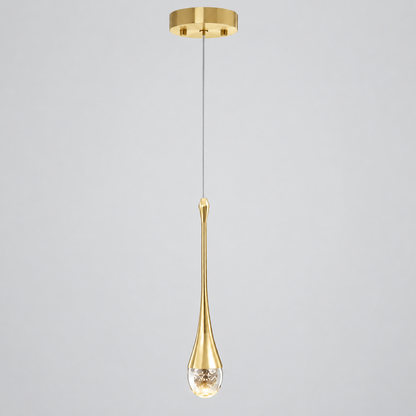 Glinder - Slender Teardrop Ceiling Pendant Light5