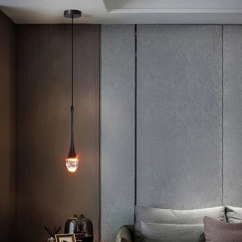 Glinder - Slender Teardrop Ceiling Pendant Light