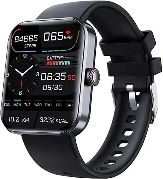 Glucora - Rectangular Digital Smartwatch