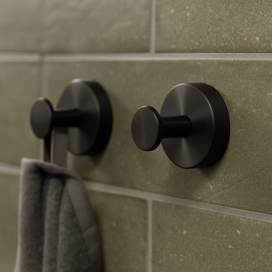 Gripza - Minimalist Adhesive Round Wall Hook