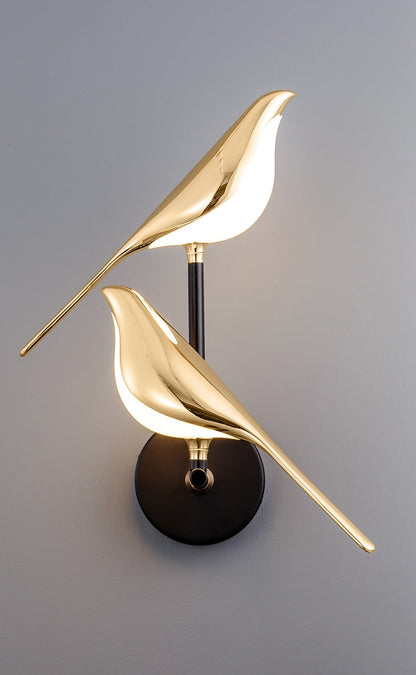 FeatherLight | Artistic Bird Wall Lamp