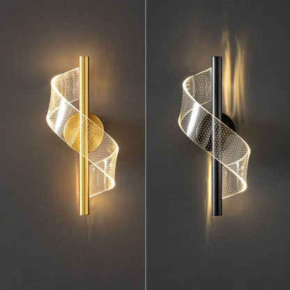 GlowPillar | Luxurious Glass Wall Lamp